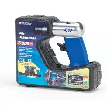 Tl050399 1-5/8" Air Hammer With Grab N‘ Go Case