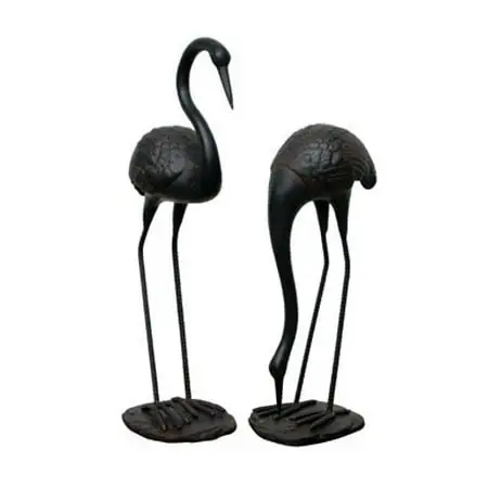 De3103 Decorative Crane Statue For Garden And Home Décor