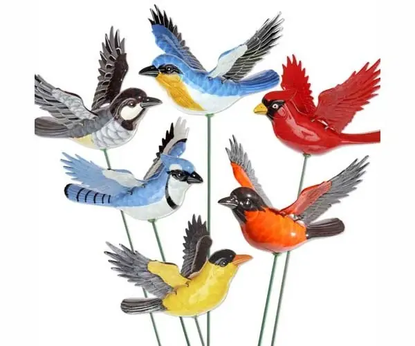 Audubon Birds Windy Wings Stakes Assorted Model Ex60018