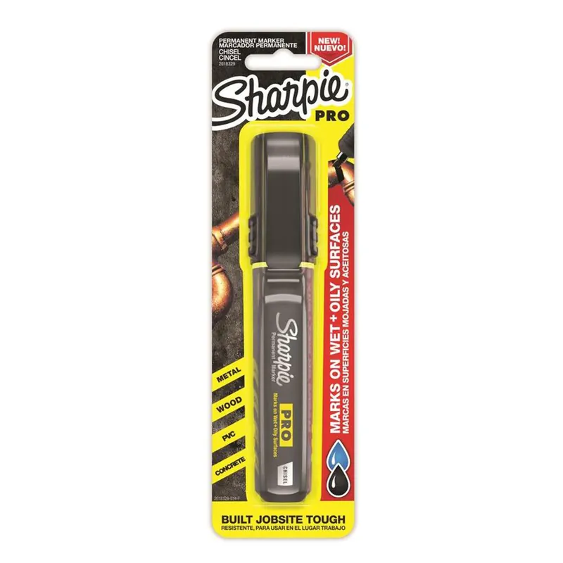 Sharpie PRO Black Chisel Tip Permanent Marker 1 Pk