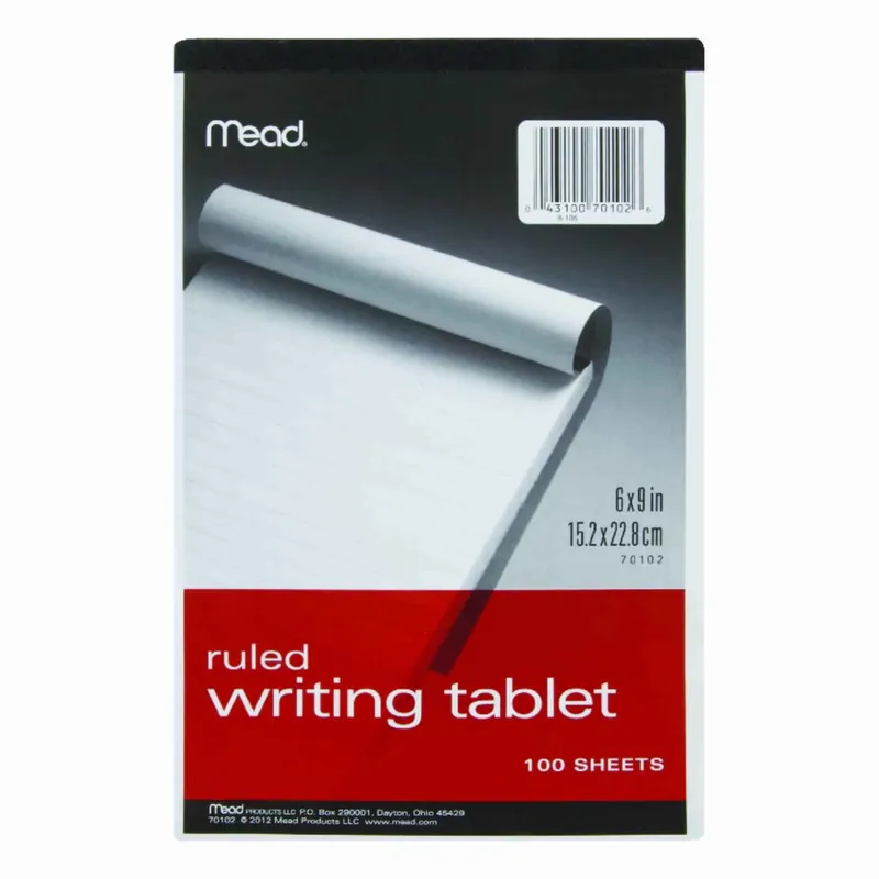 Mead 6 In. W X 9 In. L Memo Pad 100 Ct
