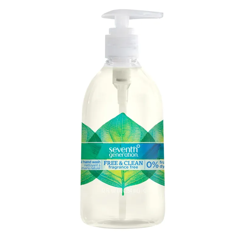Liquid Hand Soap Free & Clean Unscented Hand Soap 12 Oz