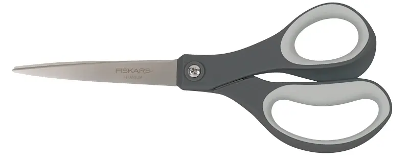 Everyday Titanium Scissors With Softgrip 8-inch For All-purpose Cutting