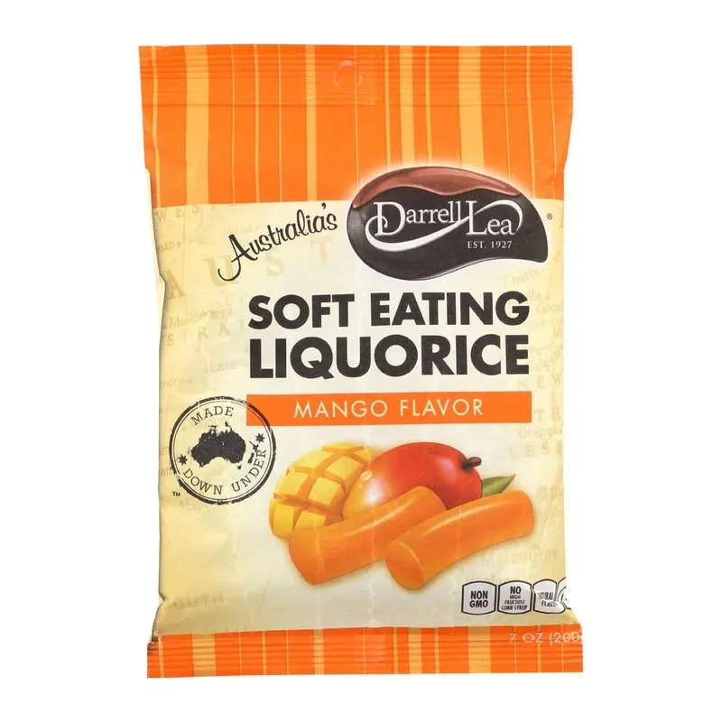 Darrell Lea Mango Licorice 7 Oz