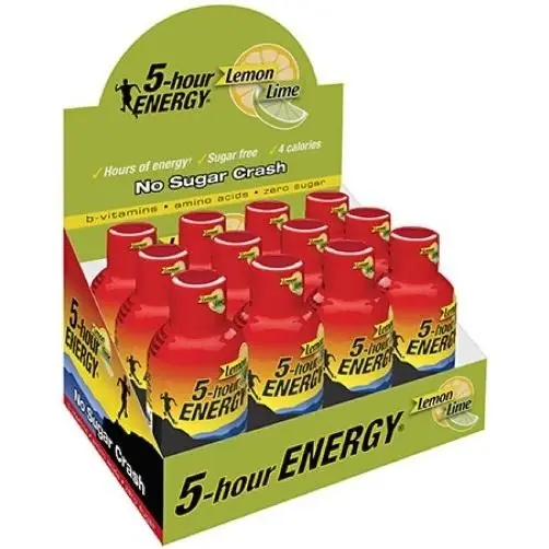 5 Hour Energy 1.93 Oz. Regular-strength Lemon-lime Flavor Energy Drink