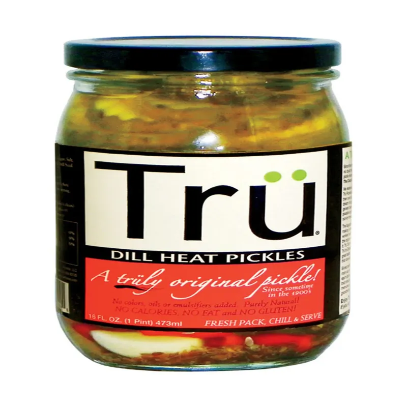 Dill Heat Pickles 16 Oz Jar - Spicy Flavor With Original Recipe