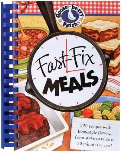 M589p Fast-fix Meals Cookbook For Quick And Easy Recipes