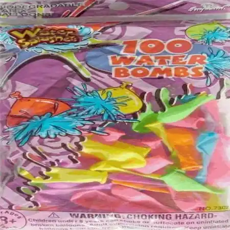 Water Bomb Balloons, 100 Count For Fun Summer Activities