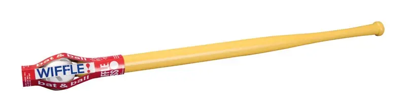 Ball And Bat Set Plastic Yellow 32 Inch 2 Piece