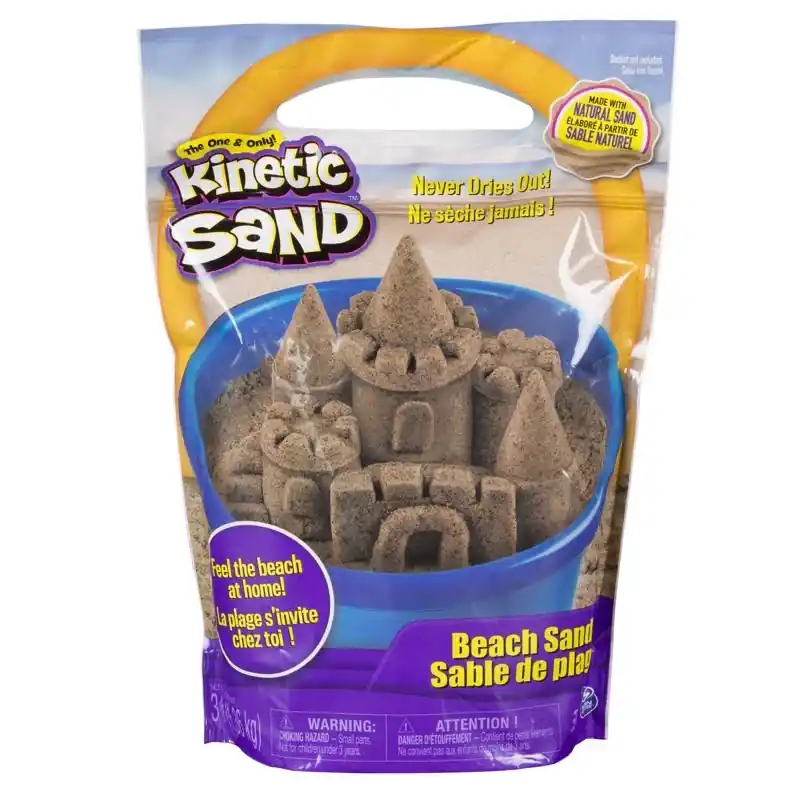 Beach Sand Kinetic Sand Natural 48oz - Model 6028362