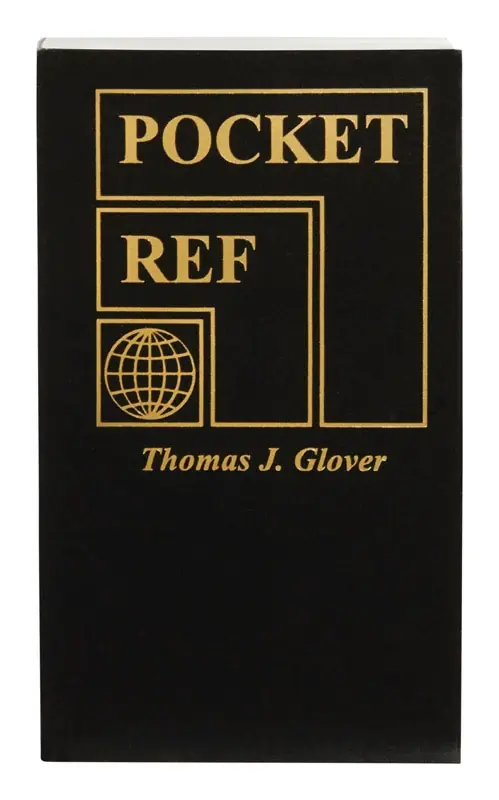 Pocket Reference Book For Construction/Maintenance Projects