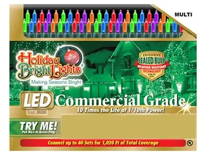 Ledbx-c935-mu 35 Light Multi-color C9 Led Light Set