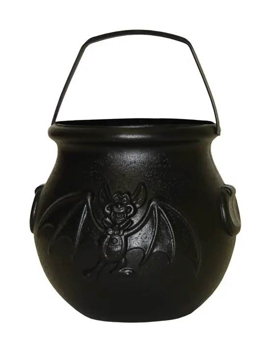 9 Inch Witches Cauldron Halloween Trick-or-treat Pail
