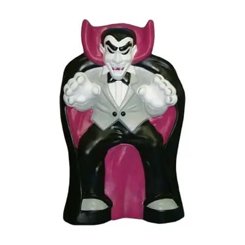 36-inch General Foam Villainous Vampire Halloween Decoration H2202x