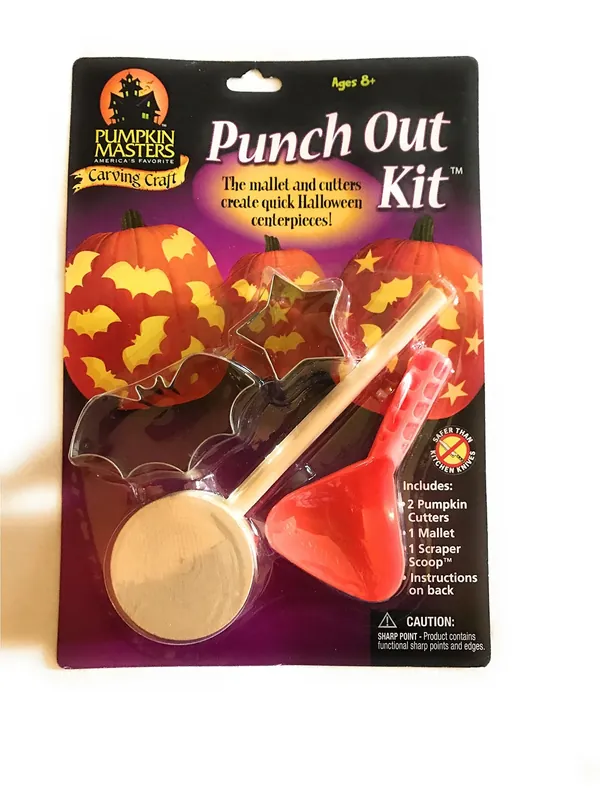 Halloween Kids Punch Out Kit - Fun And Creative Holiday Crafting Activity