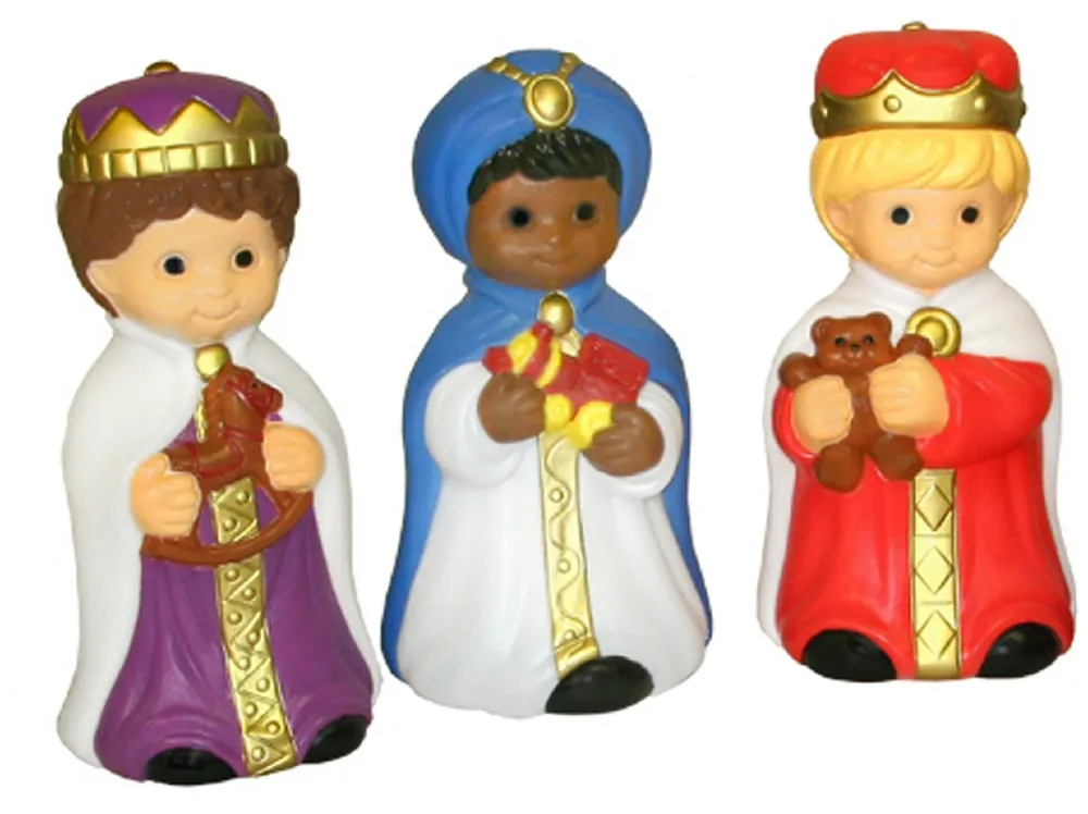18 Inch 3 Piece Child Wiseman Statue Set