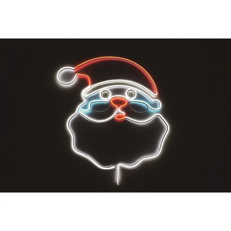 Led Santa 28 In. Hanging Decor - Outdoor Christmas Decoration