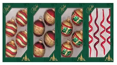 ORNAMENT RED CORKSCRW