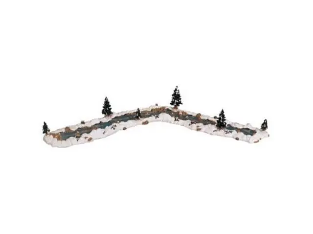 Lemax Mill Stream Village Decor Set Of 11 Multi-colored 4 Inch Accessories