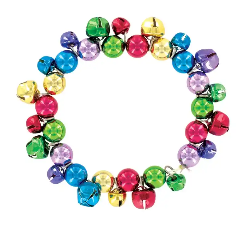 DM MERCHANDISING CHRISTMAS JINGLE BELL BRACELET 48 Pk