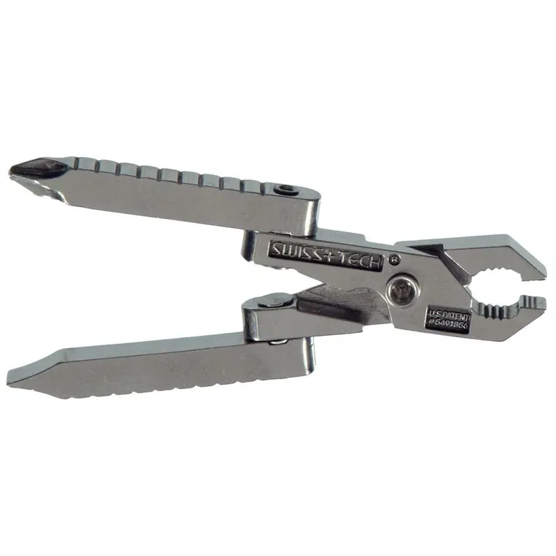 6-in-1 Micro-tech Key Ring Tool With Screwdrivers, Pliers, And Wire Cutters