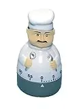 Cute Chef Cooking Kitchen Timer 60 Minutes Loud Alarm Model 4259