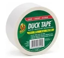 Brand Heavy-duty White Duct Tape, 1.88-inch X 20-yard Roll
