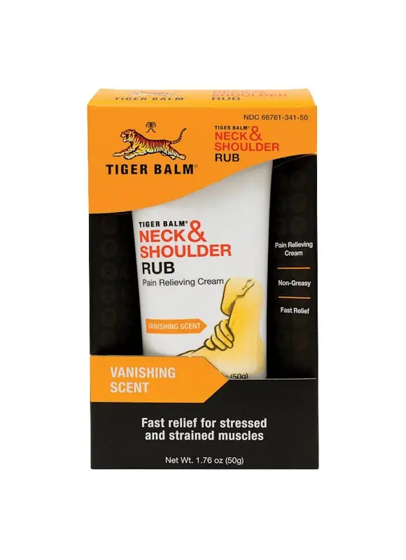 Tiger Balm Neck And Shoulder Rub 1.76 Oz 1 Pk