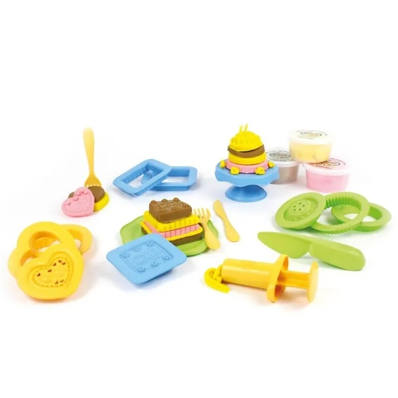 20-piece Cake Maker Dough Set - Creative Craft Kit For Kids