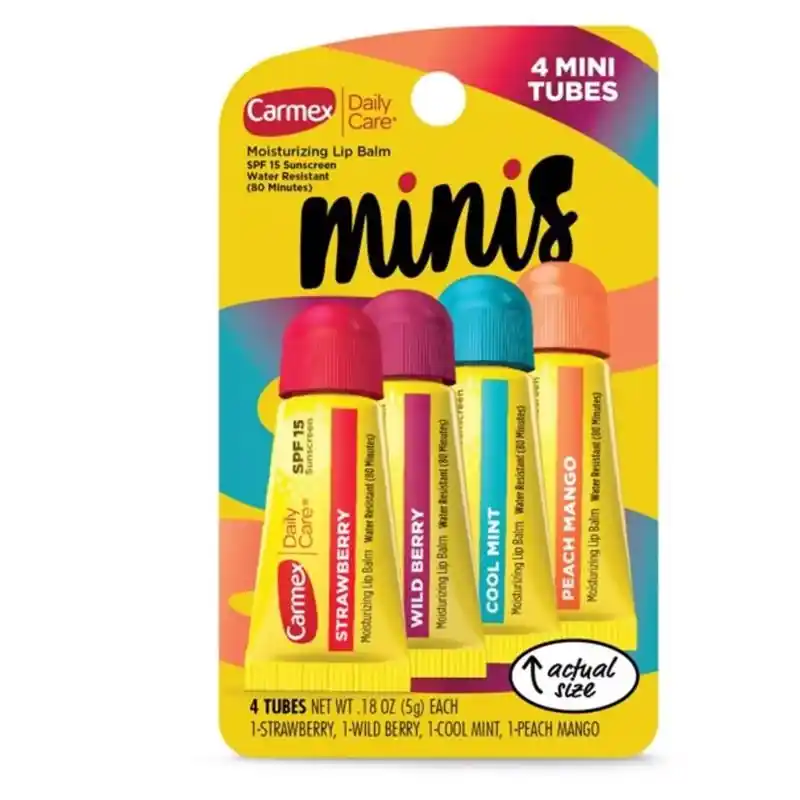 Carmex Assorted Scent Lip Balm Set 0.18 Oz 4 Pk