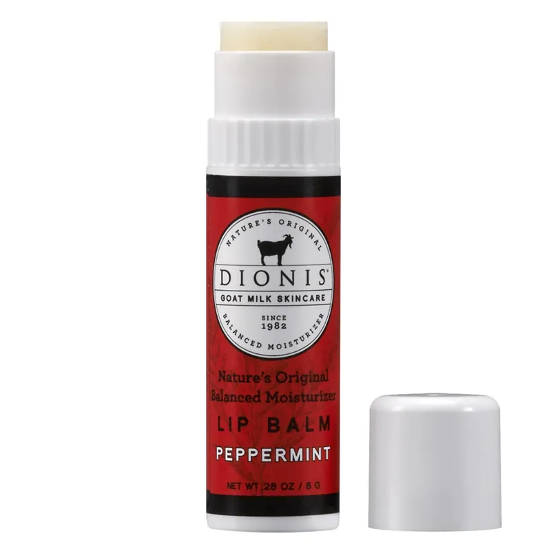 Dionis Goat Milk Skincare Peppermint Scent Lip Balm 0.28 Oz 1 Pk