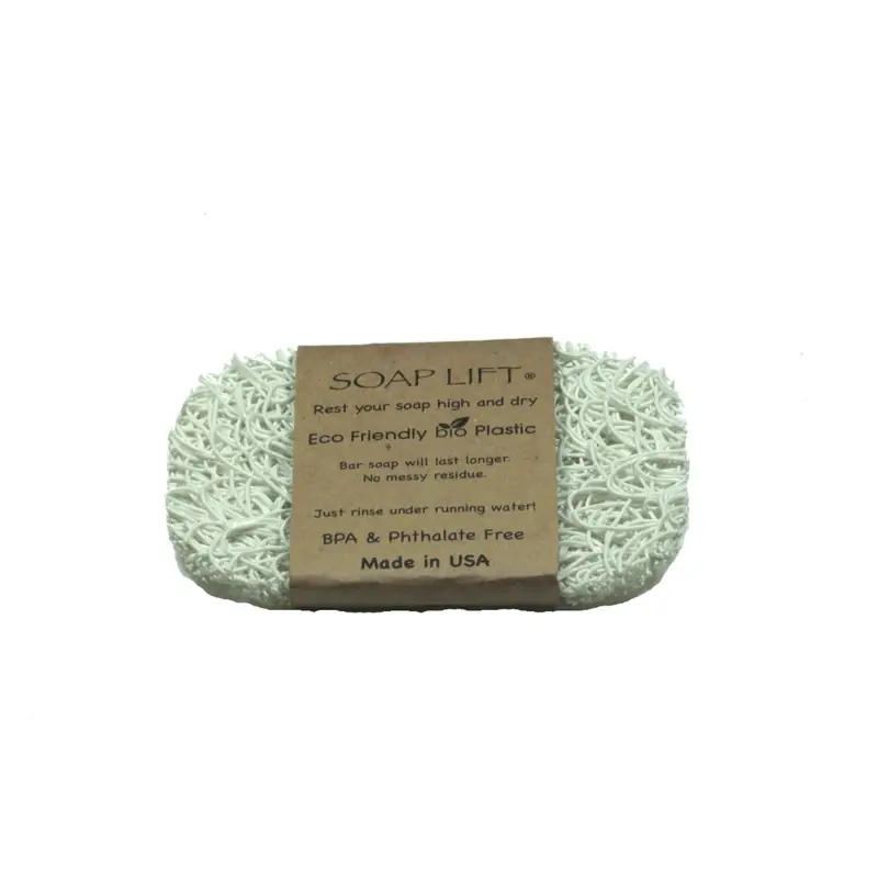 White Bio Plastic Bar Soap Saver 1/4 In. H X 4-1/2 In. W X 3 In. L