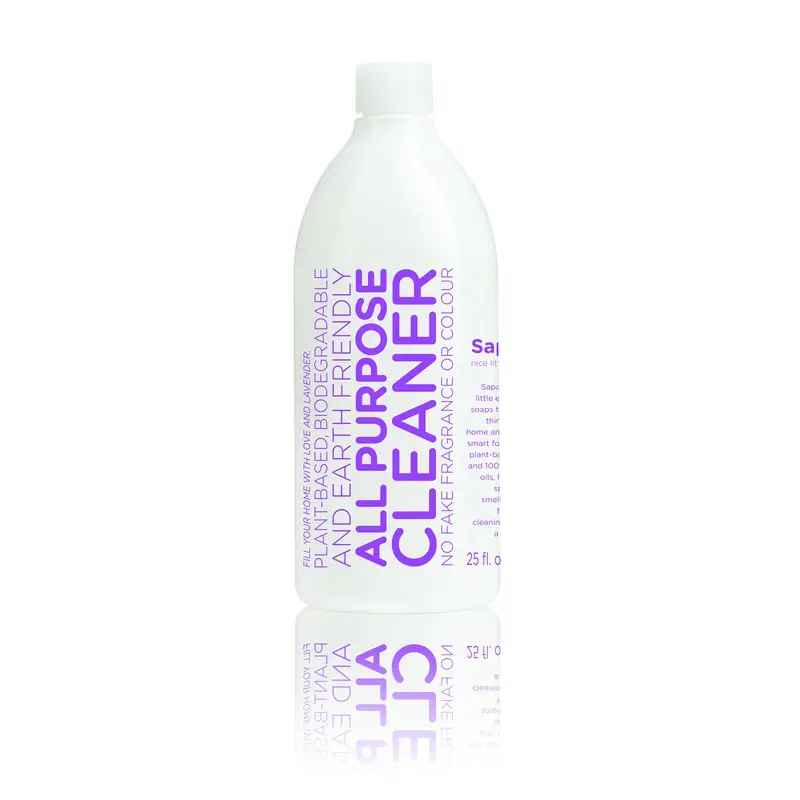 Sapadilla Sweet Lavender & Lime Scent Concentrated Organic All Purpose Cleaner Liquid 25 Oz