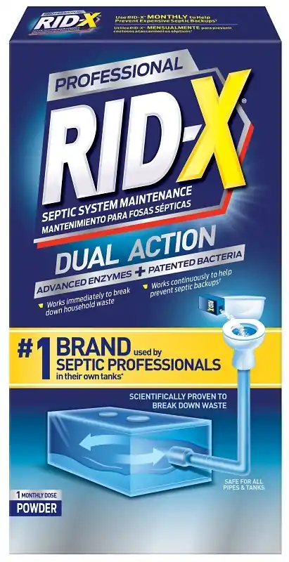 Professional 9.8 Oz. Septic Tank Treatment - Natural Bacteria Enzyme Powder