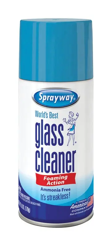 Sprayway Fresh Scent Glass Cleaner 6 Oz Foam