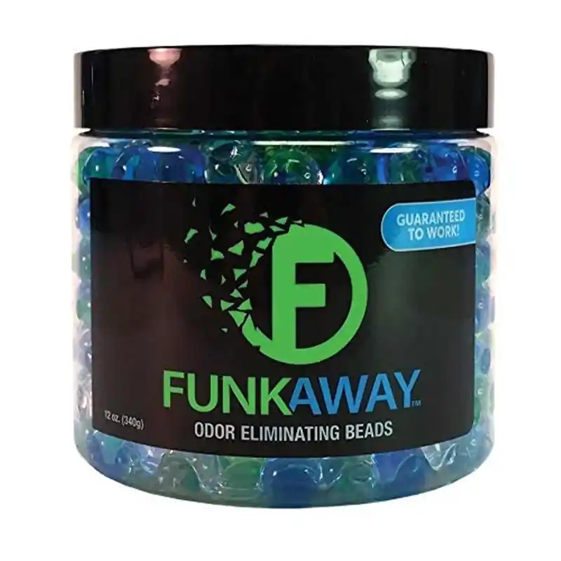 B2z Funkaway Fresh Clean Scent Odor Eliminating Beads 12 Oz Jar
