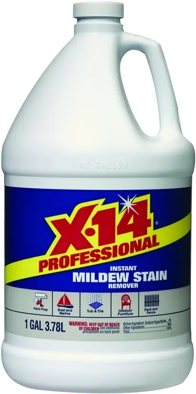 Professional Instant Mildew Stain Remover, 1 Gallon
