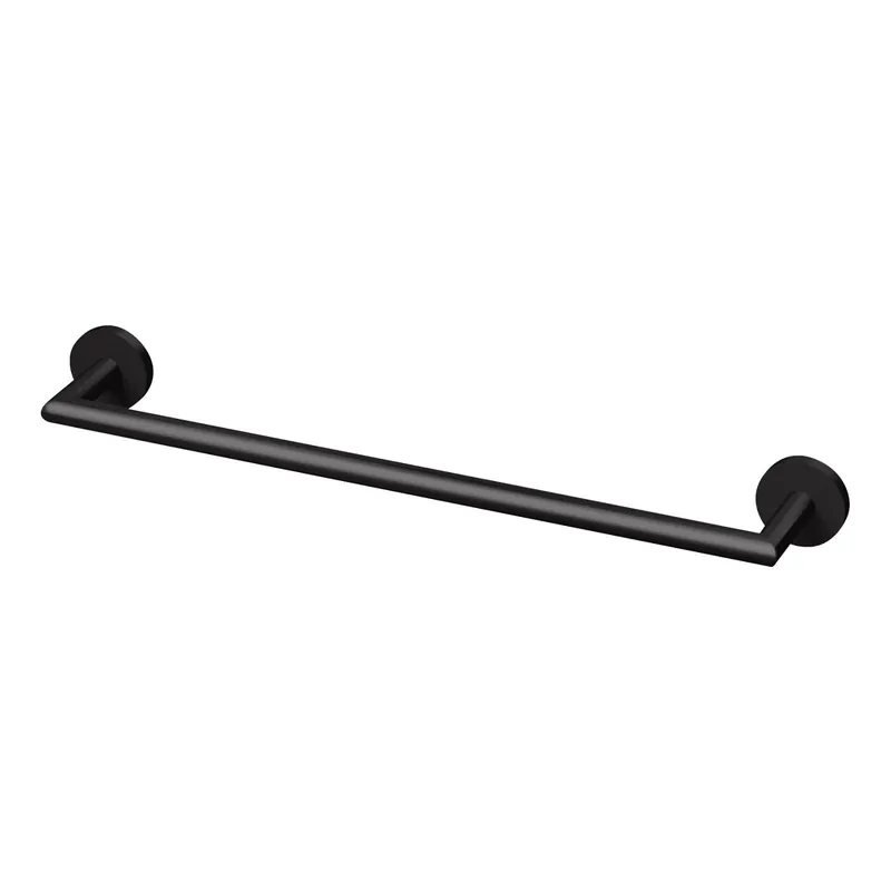 Arlys Matte Black Towel Bar 18 In. L Zinc - Modern Design & Durable Finish
