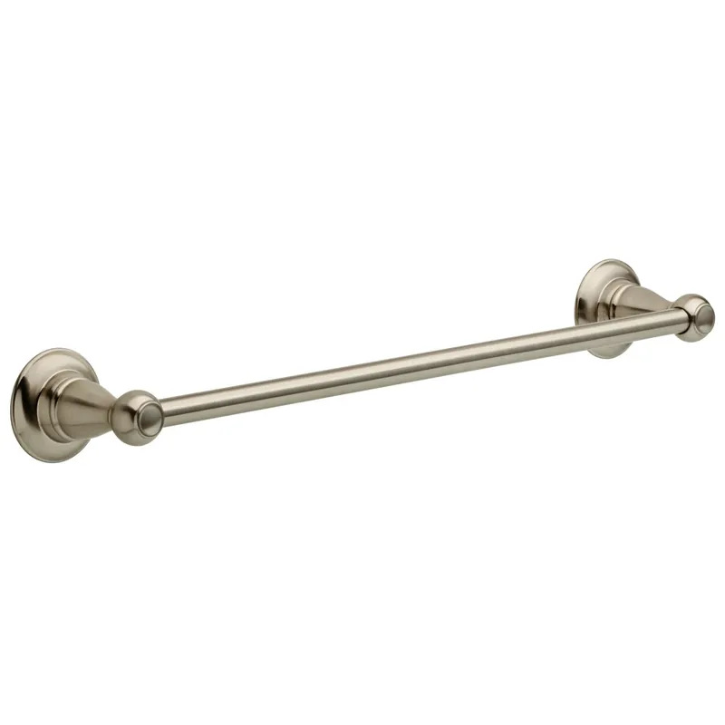 Porter Collection Towel Bar, Brushed Nickel, 18-In.