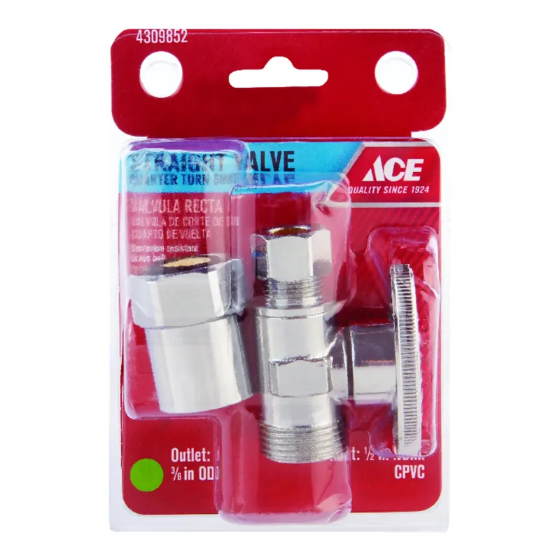 Cpvc Compression Brass Shut-off Valve - Model Ace2881lf For Reliable Plumbing Control