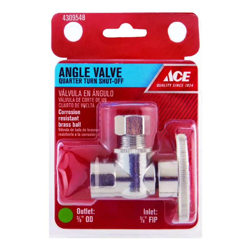 Fip Compression Brass Angle Stop Valve - Model Ace2047lf