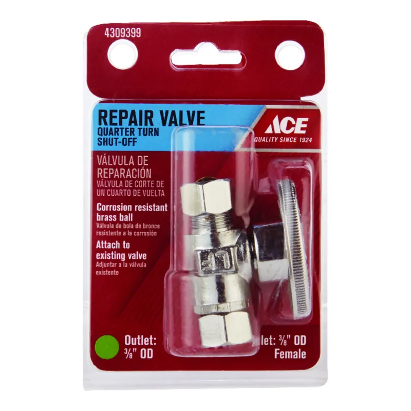 3/8 In. Fpt X 3/8 In. Compression Brass Repair Valve - Model Ace2072lf