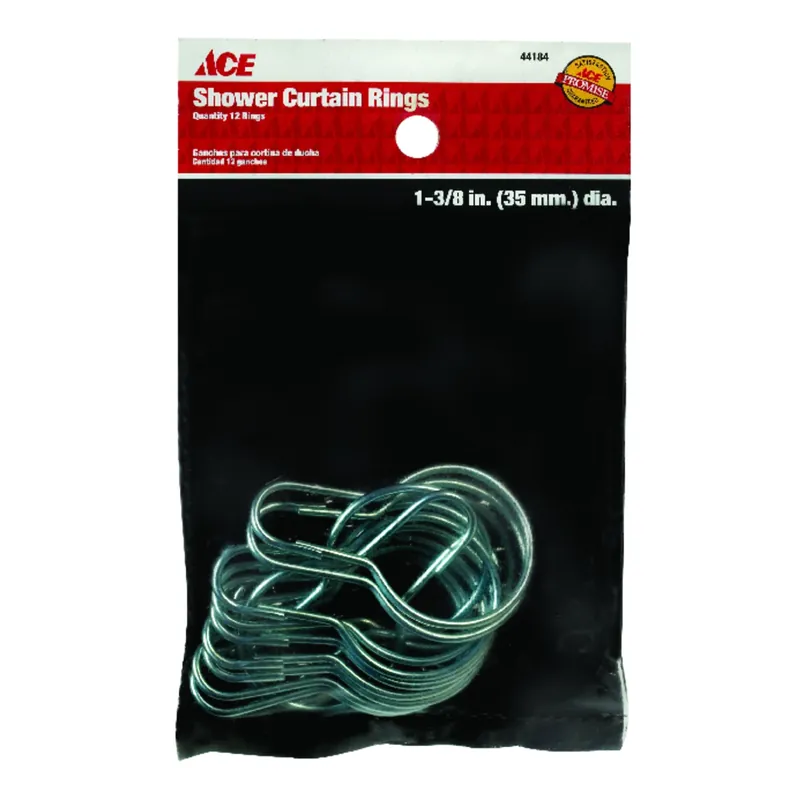 Shower Curtain Rings Silver - Durable Replacement Rings For Shower Curtains