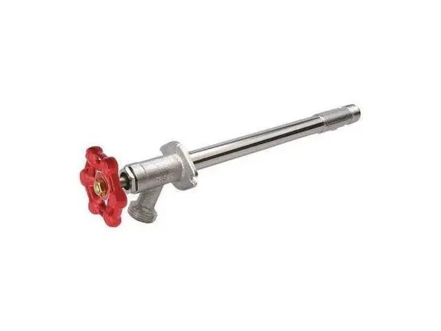 1/2 In. Swt X 1/2 In. Mip X 3/4 In. Ht X 8 In. Chrome-plated Brass Frost Free Wall Hydrant