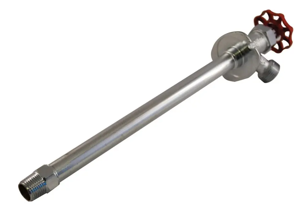 Frost-proof Wall Hydrant 12 Inch With 1/2 Inch Male X 1/2 Inch Solder Connection