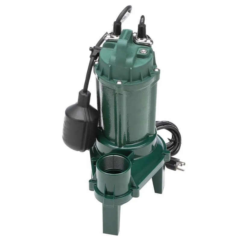 1/3 Hp 5280 Gph Cast Iron Tethered Float Switch Sewage Pump Model 1261-0001