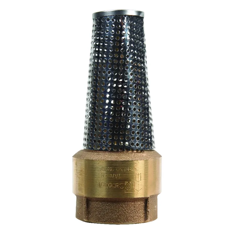 2 In. Fip X 2 In. Fip Lead Free Brass Spring Foot Valve Fv-8tlf