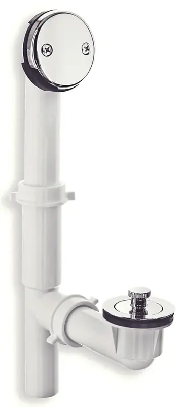 1-1/2 In. Chrome Plated Plastic Tub Drain Kit Model 9d00051933