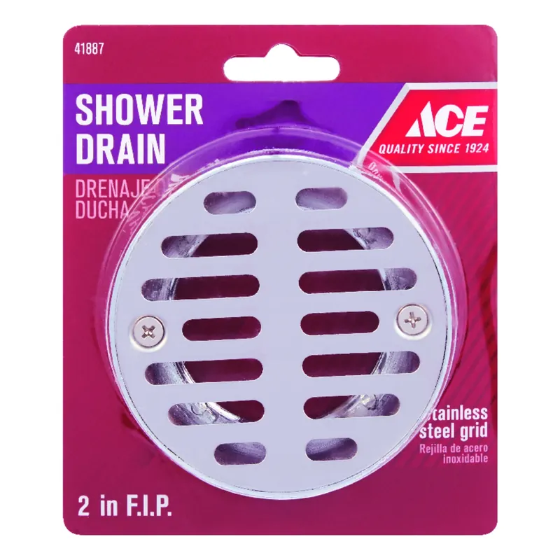 2 In. Diameter Stainless Steel Shower Drain - Model Ace825-51