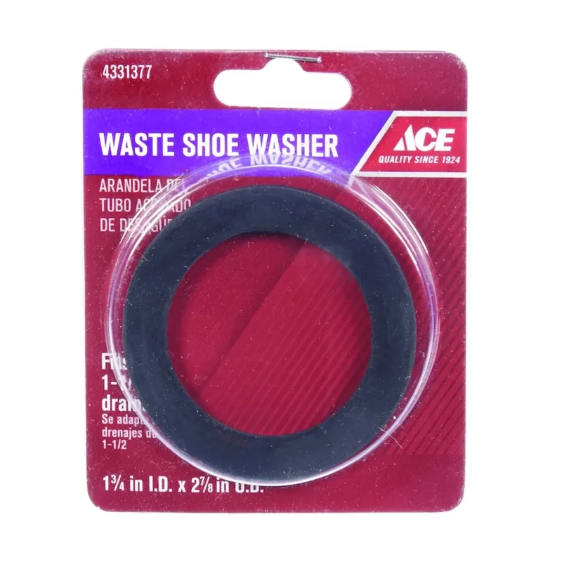 Ace 1-1/2 In. Dia. Rubber Replacement Washer 1 Pk